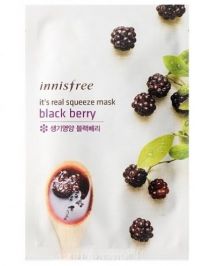 Innisfree It’s Real Squeeze Mask – Black Berry