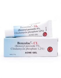 Benzolac CL – Benzoyl peroxide 5%, Clindamycin phosphate 1.2%